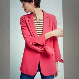 NEW - Anthropologie - Cartonnier Tied-Sleeve Blazer